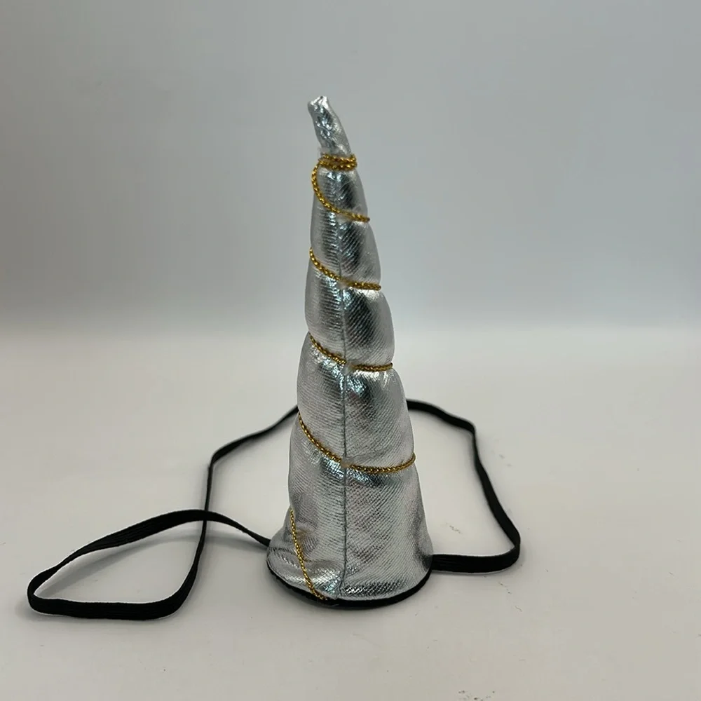 Silver Unicorn Horn Headband - Picture 3 of 7